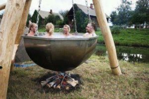 dangerous backyard hot tubs