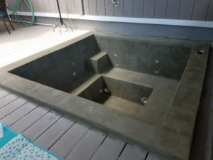 DIY hot tub construction