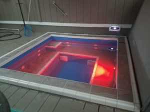 DIY hot tub lighting