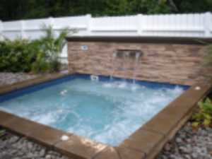 DIY customer hot tub build