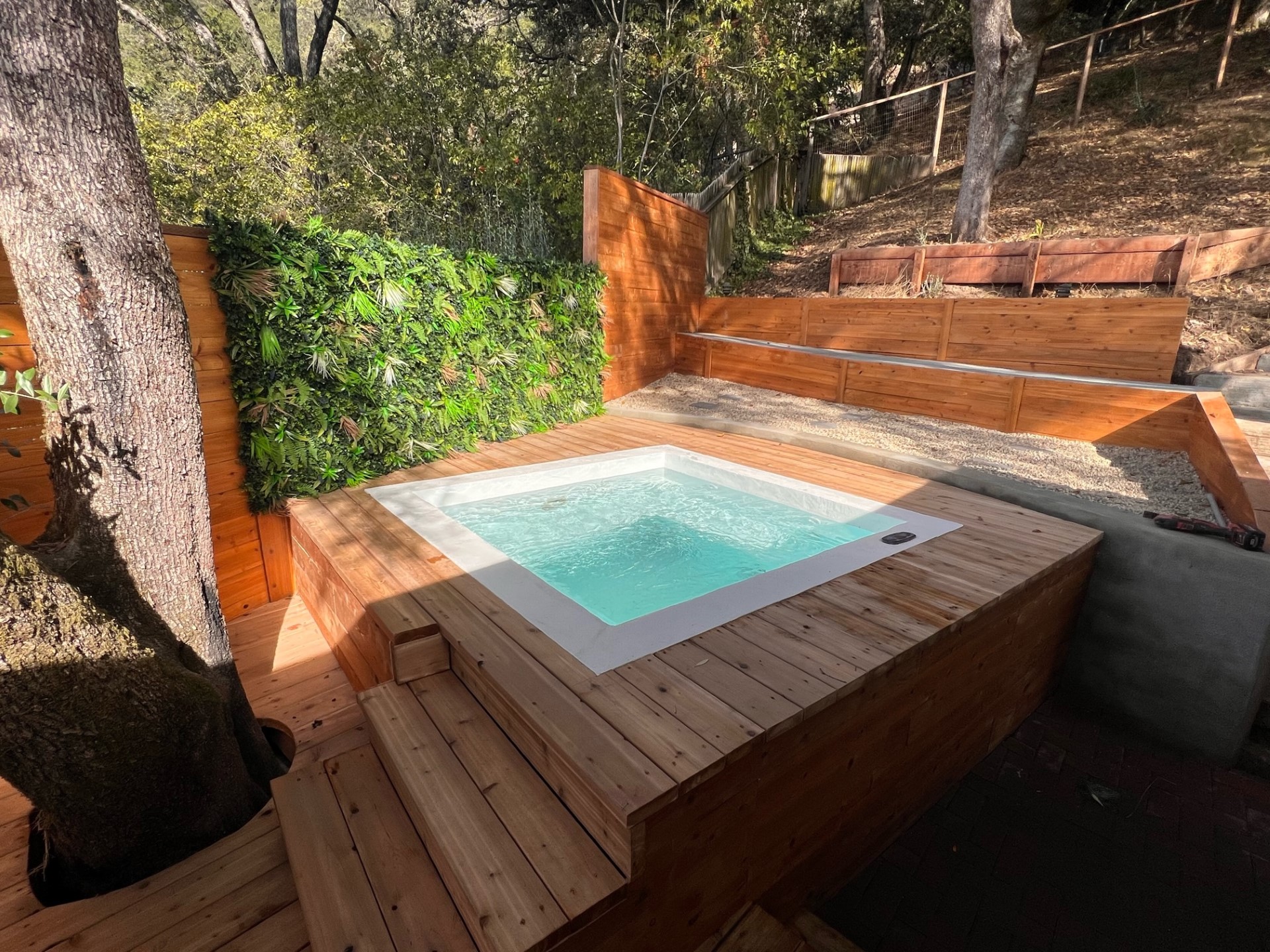 Permits for spas and hot tubs are generally required