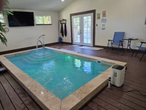 Cal E. NV DIY customer built swim-spa
